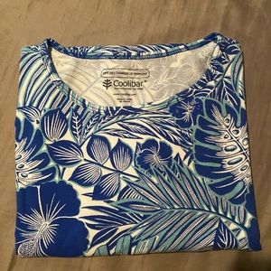 Coolibar sun protected you wear women’s Miranda everyday printed T-shirt UPF 50+